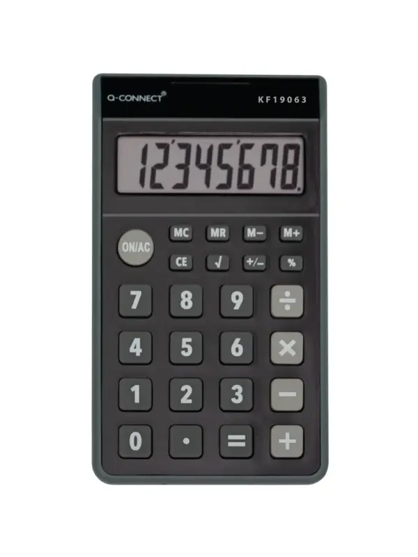 Q Connect 8 Digit Pocket Calculator KF19063