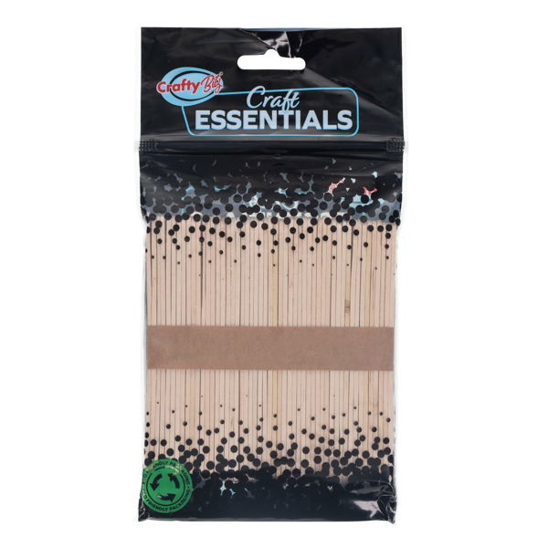 Crafty Bitz Lollipop Sticks Natural (50)