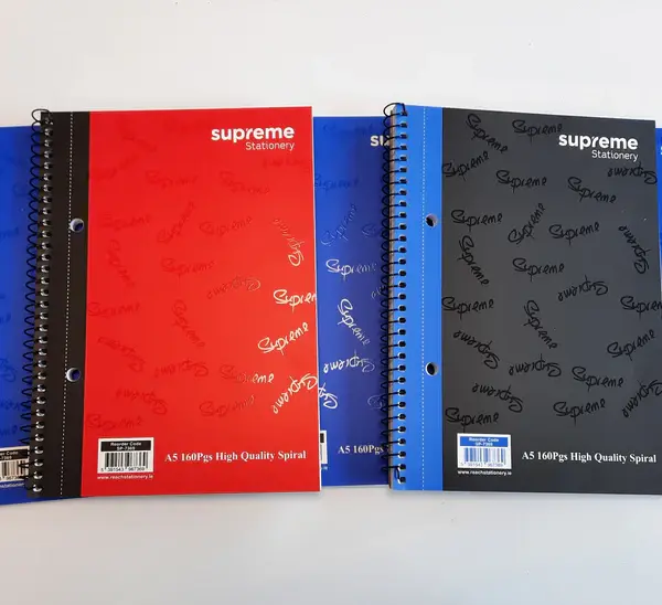 Supreme Spiral Pad A5 160pg SP-7369
