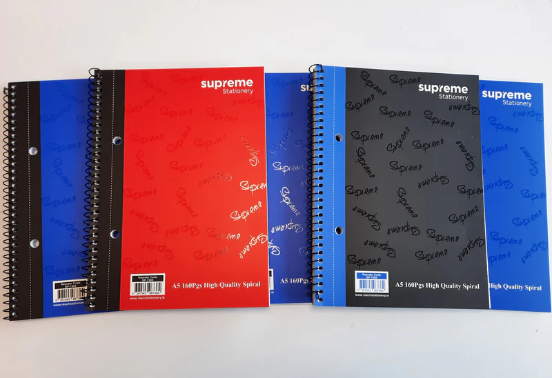 Supreme Spiral Pad A5 160pg SP-7369