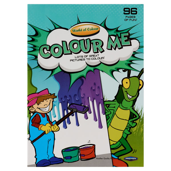 WOC- Colour Me Colouring Book- 96pg
