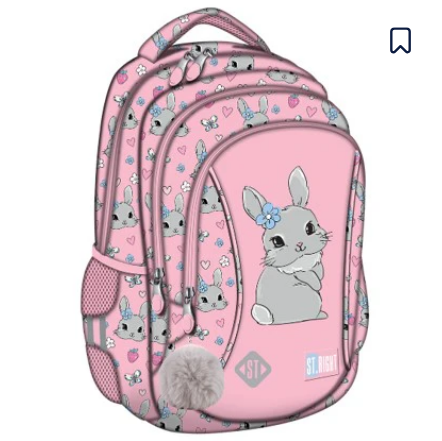 St Right 15in Cute Rabbit Backpack BP-26
