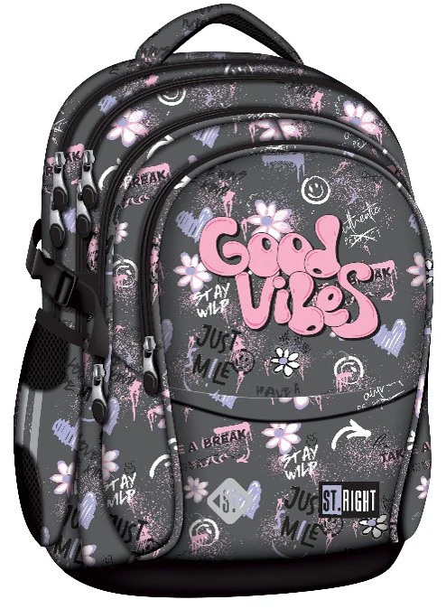 St Right Good Vibes Backpack 17in