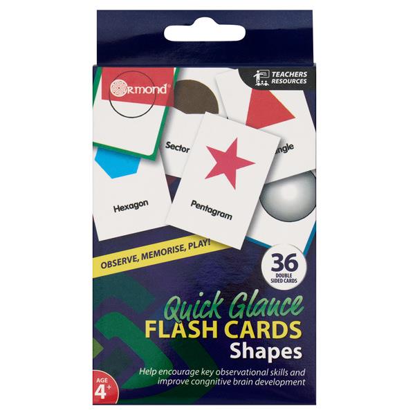 Ormond Flash Cards- Shapes (36)