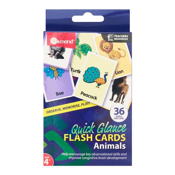Ormond Flash Cards- Animals (36)