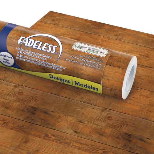 Fadeless Roll Vintage Wood Design 3.6m