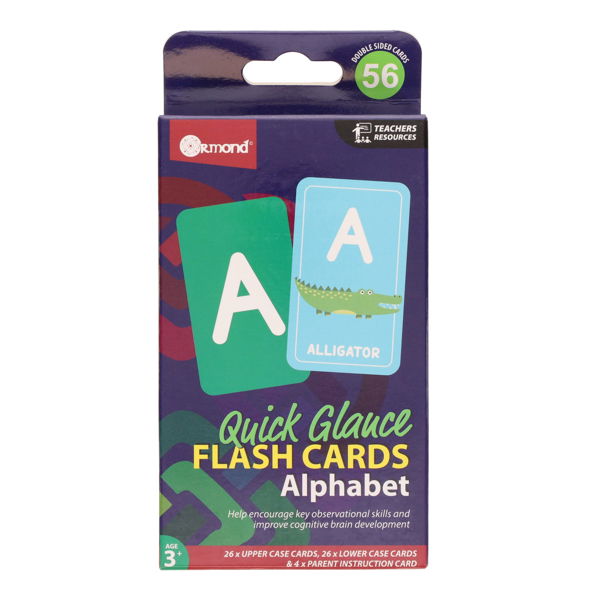 Ormond Flash Cards- Alphabet (56)