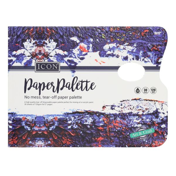 Icon 9x12 Paper Palette- 30 Sheets