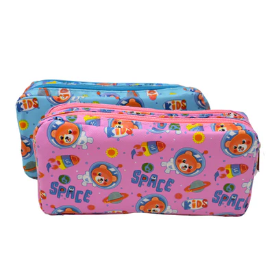 Supreme Kids Space Double Zip Pencil Case PC-7574