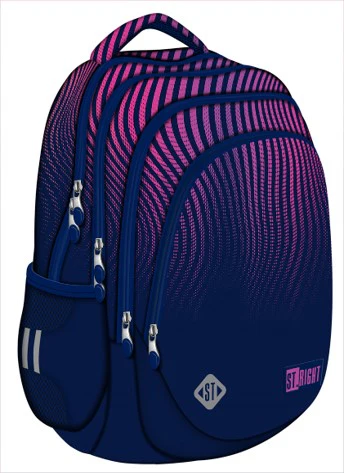St Right 17in Violet Gradient Backpack BP-06