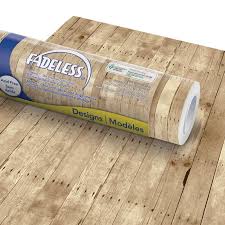 Fadeless Roll Weathered Wood Design  3.6m