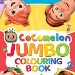Cocomelon Jumbo Colouring Book
