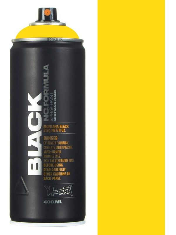 Montana Spray Paint- Kicking Yellow (400ml)