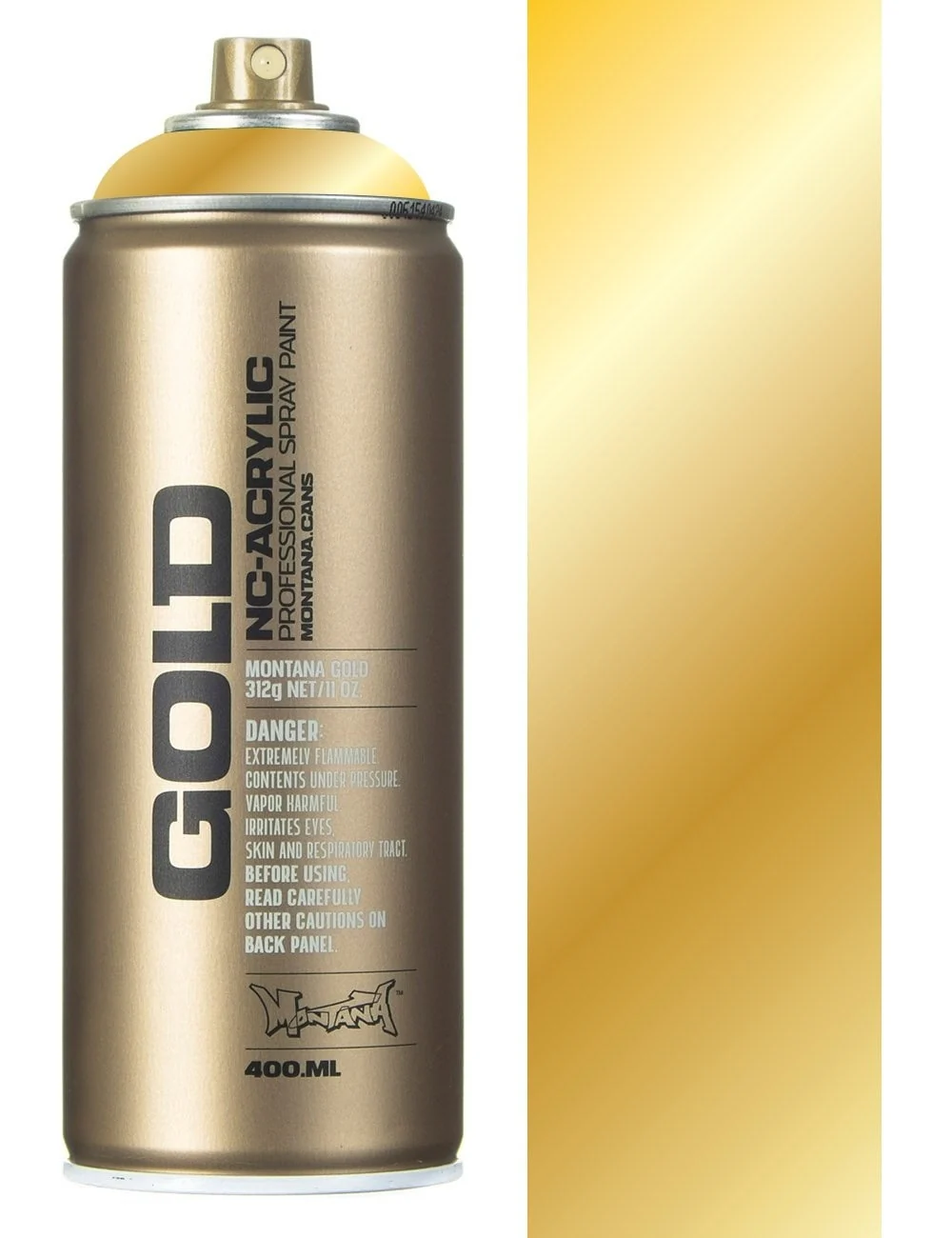 Montana Spray Paint- Chrome Gold (400ml)