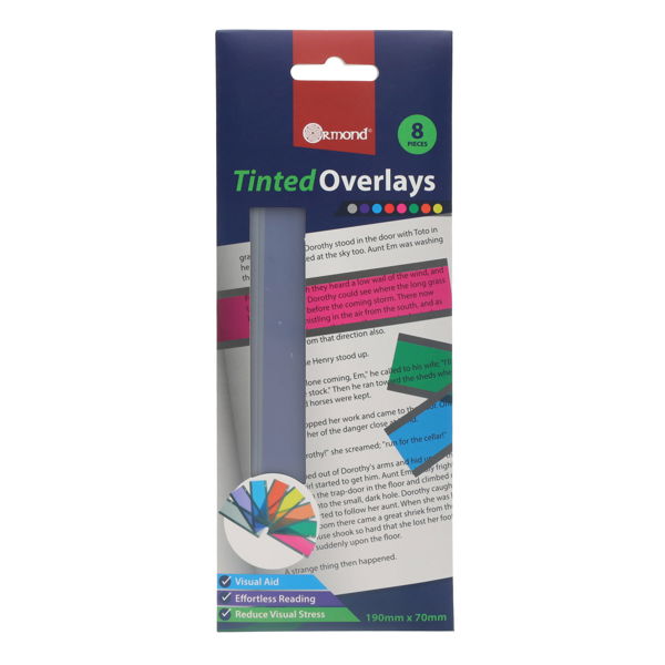 Ormond Tinted Overlays 190mmX70mm (8)