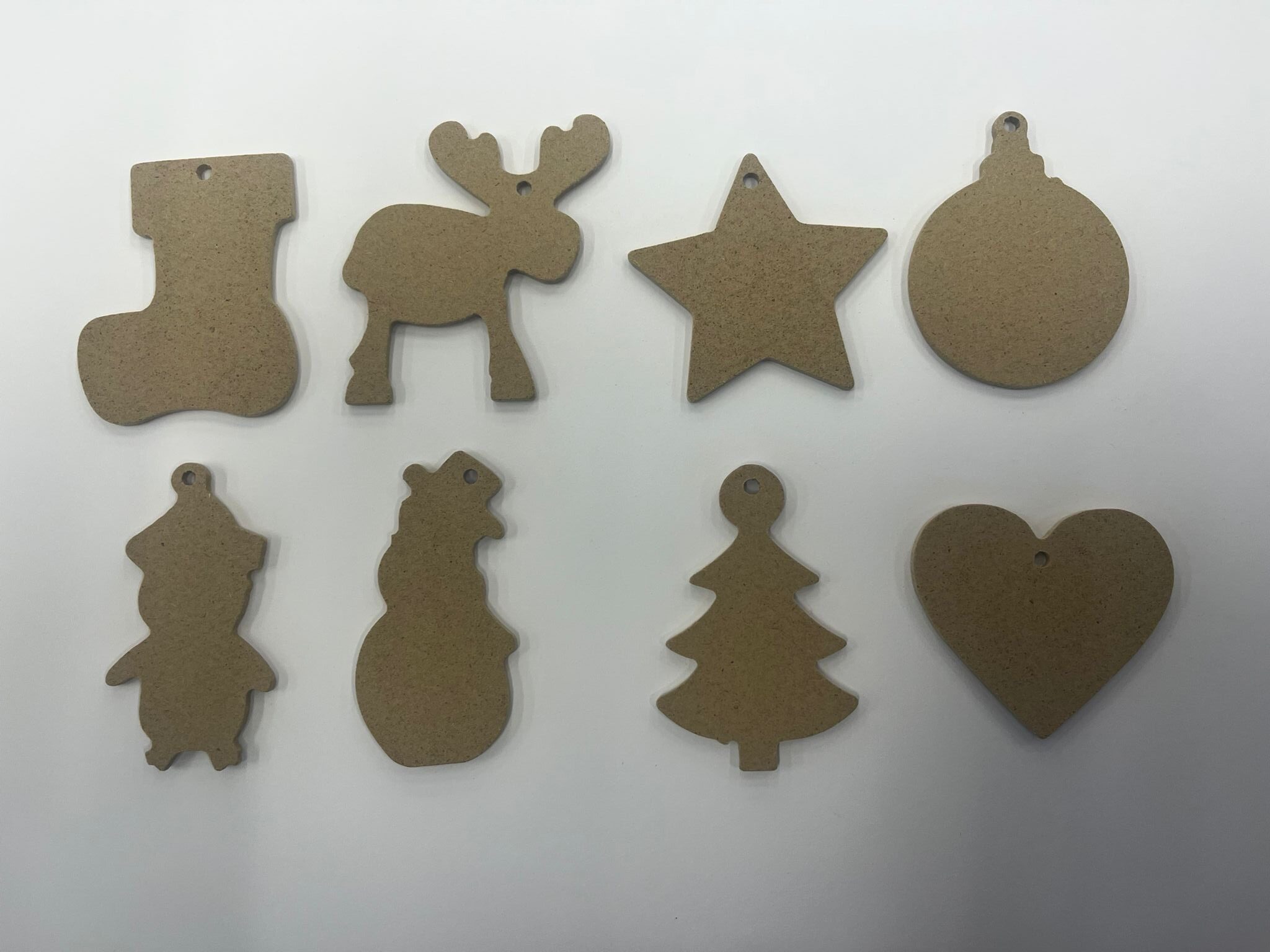 Wooden Christmas Decorations (80)