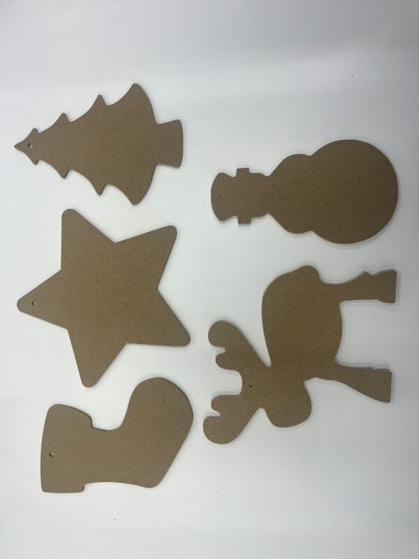 Wooden Christmas Decorations 14cm (50)