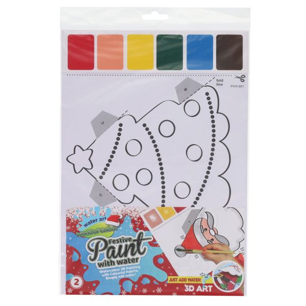 WOC Festive Paint with Water 44112