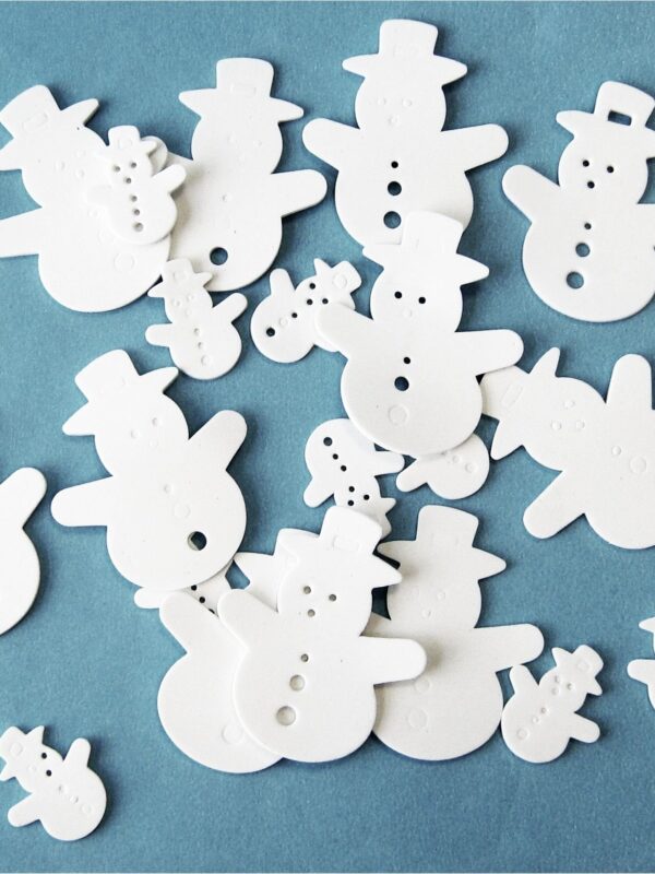 Foam Shapes- Snowmen (64)