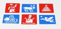 Christmas Stencils 15cm (6)