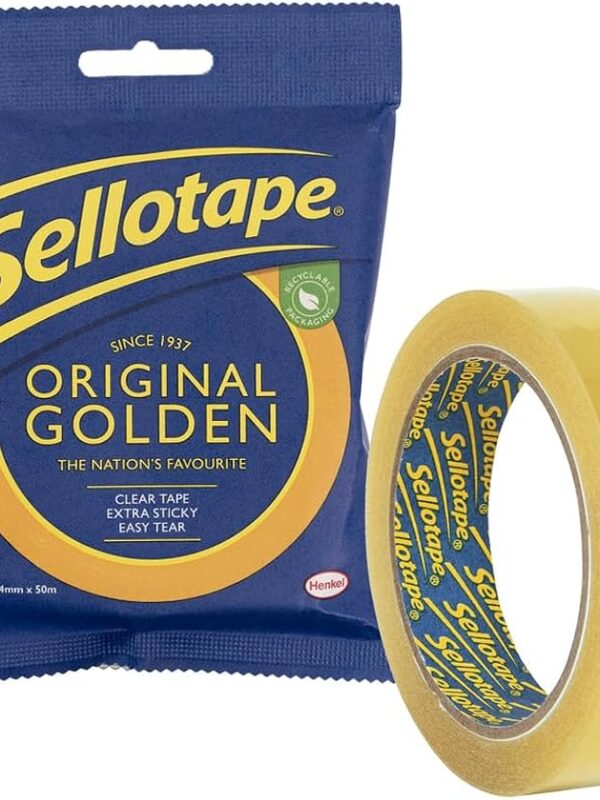 Sellotape 24mm x 50m Single Roll