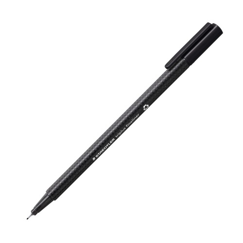 Staedtler Triplus Black Fineliner 334-9 SINGLE