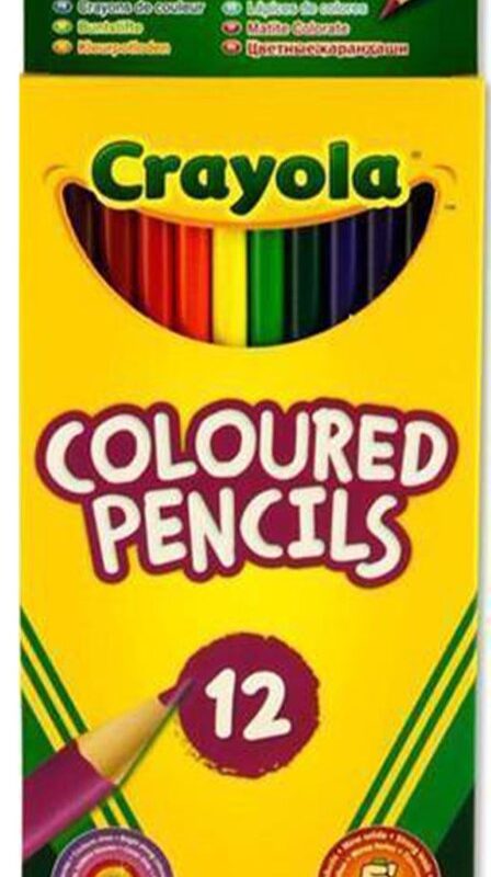 Crayola Long Colouring Pencils (12)
