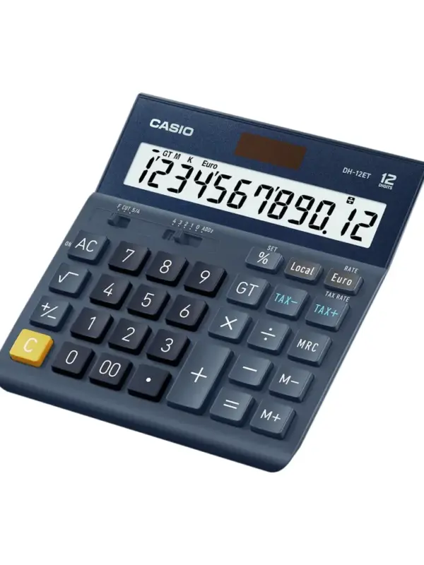 Casio DH-12ET 12 Digit Desktop Calculator
