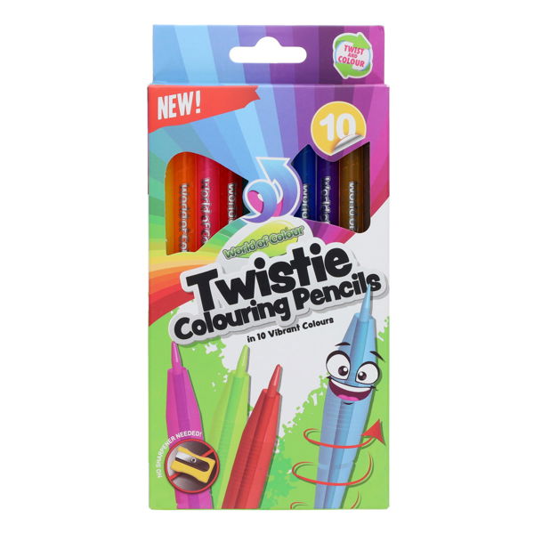 WOC Twisties Colouring Pencils (10)