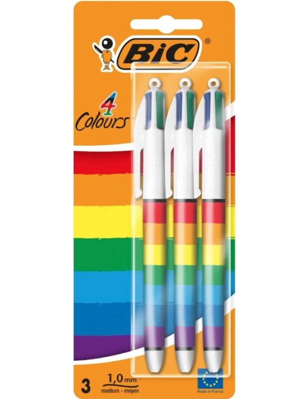Bic 4 Colours Ballpens Rainbow Edition (3)