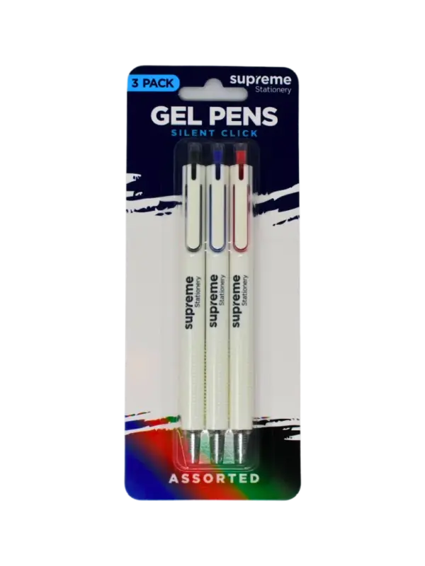 Supreme Click Gel Pens (3)