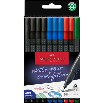 Faber Castell Grip Fineliner (10) 151691