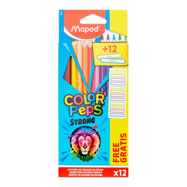 Maped Color peps Colouring Pencils and Labels (12)