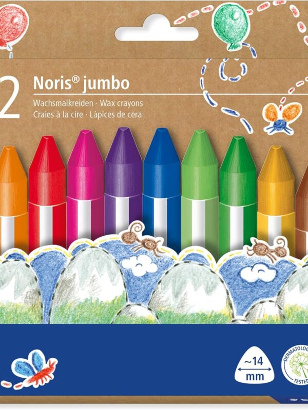 Staedtler Noris Jumbo Crayons (12)