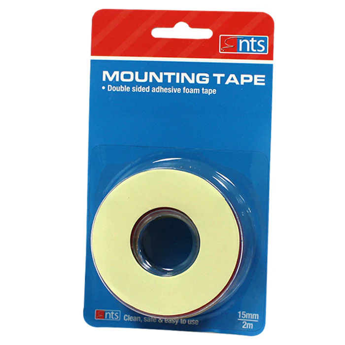 NTS Double Sided Mounting Tape 15mm x 2m