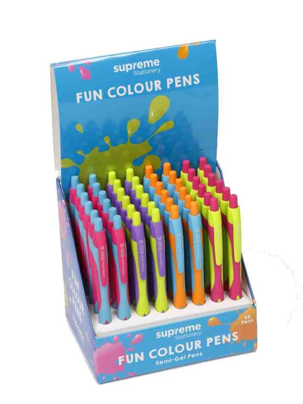 Supreme OG-5339 Semi Gel Fun Pen SINGLE