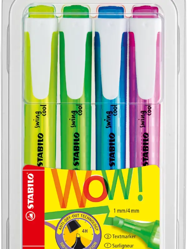 Stabilo Swing Cool Highlighters (4)