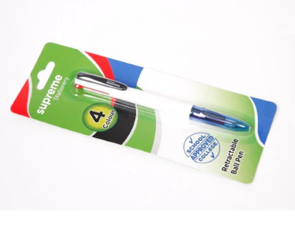 Supreme 4 Colour Ballpen