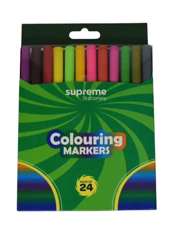 Supreme Colouring Markers (24)