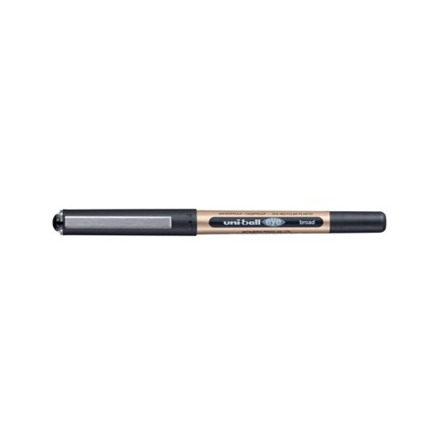 Uni-Ball Broad Eye UB-150-10 Black Rollerball Pen  SINGLE