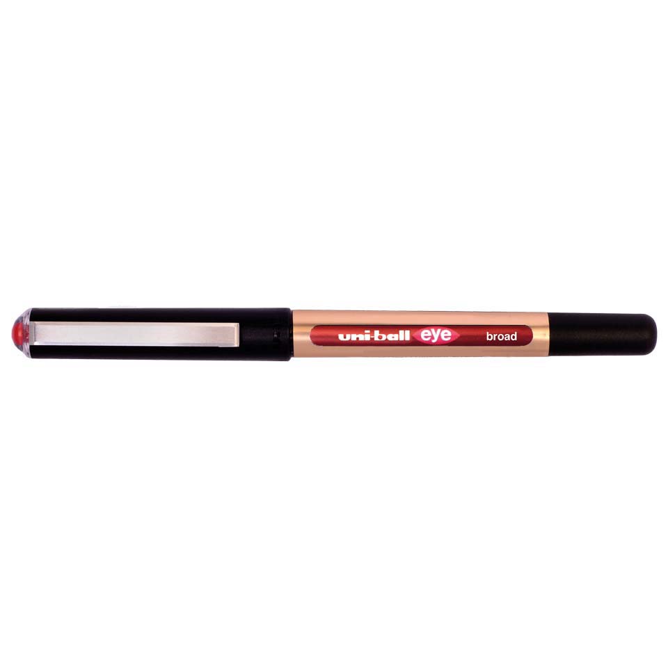 Uni-Ball Eye Broad UB-150-10 Red Rollerball Pen SINGLE
