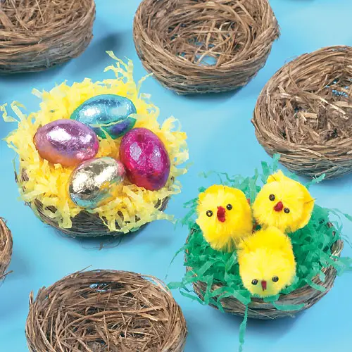 Decorative Mini Birds Nests- 5pk