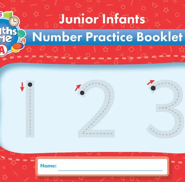Maths & Me A Number Practice Book - Junior Infants