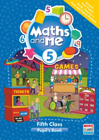 Maths and Me 5 Pack - 5th Class (Pupil Book, Progress Assessment)
