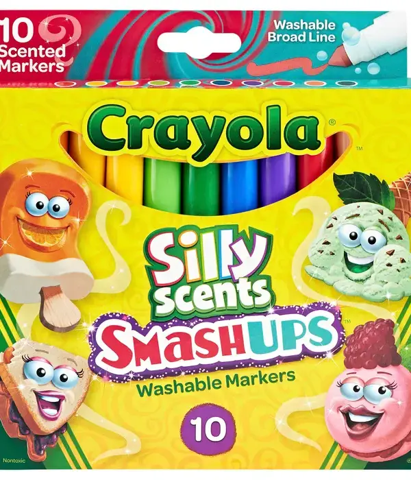Crayola Silly Scents Smashups Markers (10)
