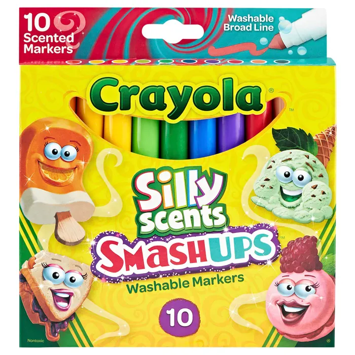 Crayola Silly Scents Smashups Markers (10)