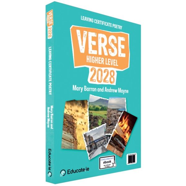 Verse Leaving Cert Poetry 2028 Higher Level Pack - Textbook & Poetry Skills Portfolio